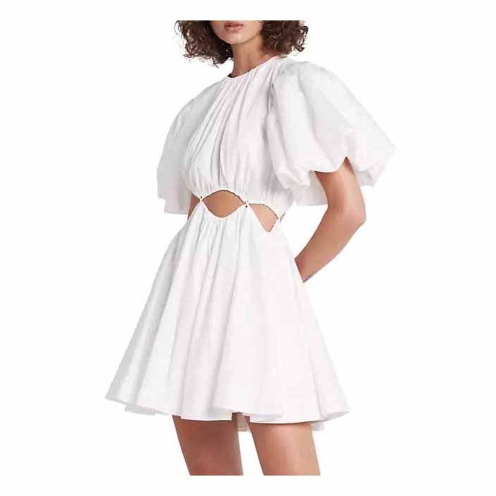 NWT AJE Aje Henriette Cut Out Mini Dress AU Size 6  US Size 2